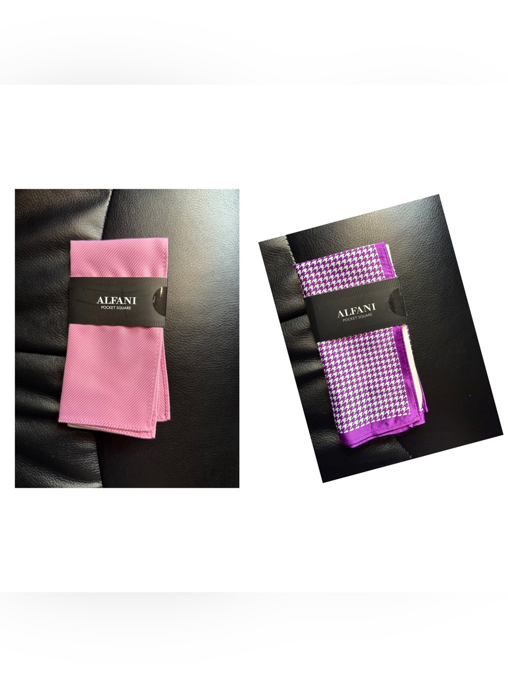 Alfani Pocket Square Lot Of 2 Multicolor Men’s  NWT  Business/Dress/Wedding